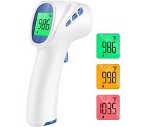 Goodbaby Touchless Forehead & Object Thermometer, 2-in-1 Dual-Mode with Fast Accurate Results, LCD Display, Fever Alarm, 35 Set Memory, Adult & Family Use