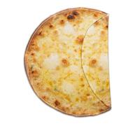 goodbath Burrito Tortilla Blanket Double Sided, Funny Novelty Food Throw for Couch Sofa Bed,Wearable Soft Round Blanket,150cm (60")
