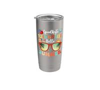 Goodbye 12th Grade Hello Summer Student Teacher Stainless Steel Insulated Tumbler