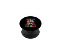 Goodbye 1st Grade Hello 2nd Grade Colorful Dabbing Kid Girl PopSockets Adhesive PopGrip