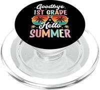 Goodbye 1st Grade Hello Summer day of school First Grade PopSockets PopGrip for MagSafe