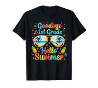 Goodbye 1st Grade Hello Summer First Grade Last Day School T-Shirt