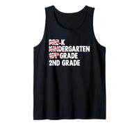 Goodbye 1st Grade Nailed it Graduation Hello 2nd Grade Tank Top