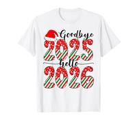 Goodbye 2025 Hello 2026 Christmas 2025 Happy New Year 2026 T-Shirt