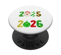 Goodbye 2025 Hello 2026 Happy New Year's Eve Christmas Men PopSockets Adhesive PopGrip