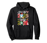 Goodbye 2026 Hello 2026 Happy New Year's Eve Christmas Xmas Pullover Hoodie