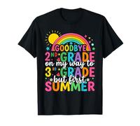 Goodbye 2nd Grade Graduate Second Grade Graduation Summer T-Shirt