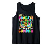 Goodbye 2nd Grade Graduate Second Grade Graduation Summer Tank Top