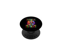 Goodbye 2nd Grade Hello 3rd Grade Colorful Dabbing Kid Girl PopSockets Adhesive PopGrip