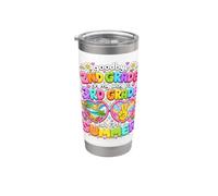 Goodbye 2nd Grade On My Way to 3rd Grade Summer Break Stainless Steel Insulated Tumbler