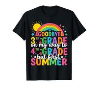 Goodbye 3rd Grade Graduate Graduation Hello 4th Summer Kids T-Shirt