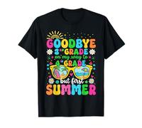 Goodbye 3rd Grade Graduate Graduation Hello 4th Summer Kids T-Shirt