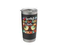 Goodbye 3rd Grade Hello Summer Third Grade Teacher Student Stainless Steel Insulated Tumbler