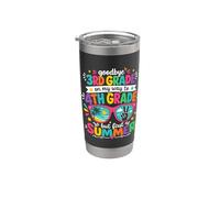 Goodbye 3rd Grade On My Way to 4th Grade First Summer Stainless Steel Insulated Tumbler
