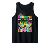Goodbye 4th Grade Graduate Graduation Hello 5th Summer Kids Tank Top