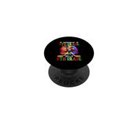 Goodbye 4th Grade Hello 5th Grade Colorful Dabbing Kid Girl PopSockets Adhesive PopGrip