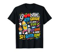 Goodbye 4th Hello Grade 5th Grade is Here Back to School T-Shirt