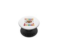 Goodbye 7th Grade Hello 8th Grade Graduate Sloth Students PopSockets Adhesive PopGrip