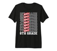 Goodbye 7th Grade Nailed it Graduation Hello 8th Grade Premium T-Shirt