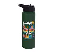 Goodbye Cafeteria Hello Summer Stainless Steel Insulated Water Bottle