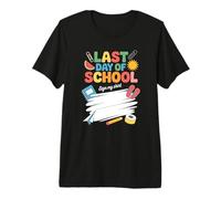 Goodbye Elementary School Hello Summer Autograph Keepsake Premium T-Shirt
