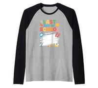 Goodbye Elementary School Hello Summer Autograph Keepsake Raglan Baseball Tee