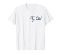 Goodbye Germany German Tschüss Farewell Value Graphic T-Shirt, Men, White, XL