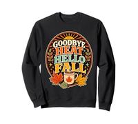 Goodbye Heat Hello Fall Retro Sweatshirt