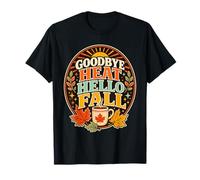 Goodbye Heat Hello Fall Retro T-Shirt