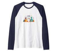 Goodbye Kinder Hello First Grade Milestone Celebration Raglan Baseball Tee, Men, Navy/White, L