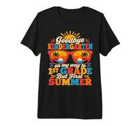 Goodbye Kindergarten First Summer Graduation Last Day Boys Premium T-Shirt