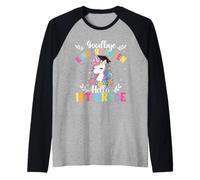 Goodbye Kindergarten Hello 1st Grade - Kindergarten Graduate Raglan Baseball Tee