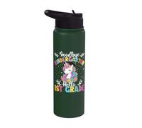 Goodbye Kindergarten Hello 1st Grade - Kindergarten Graduate Stainless Steel Insulated Water Bottle