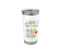 Goodbye Kindergarten Hello First Grade Stainless Steel Insulated Tumbler