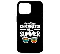 Goodbye kindergarten hello summer with sunglasses Case for iPhone 16 Pro Max