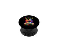 Goodbye Pre-K Hello Kindergarten Colorful Dabbing Kid Girl PopSockets Adhesive PopGrip