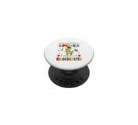 Goodbye Pre-K Hello Kindergarten Graduate T-Rex Students PopSockets Adhesive PopGrip
