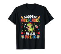 Goodbye Preschool Hello Pre-K Graduate T-Rex Students T-Shirt