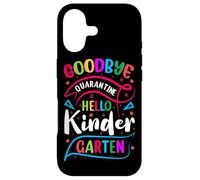 Goodbye quarantine hello kindergarten Back To School Case for iPhone 17