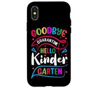 Goodbye quarantine hello kindergarten Back To School Case for iPhone X/XS