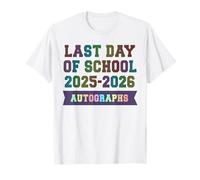 Goodbye School Last Day 2026 Signature Autographs Sign My T-Shirt