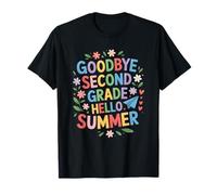 Goodbye Second Grade Hello Summer, 2nd Grader Teacher T-Shirt