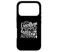 Goodbye Summer Hello Autumn Fall Nature Cute Case for iPhone 17 Pro