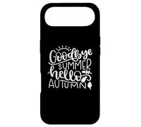 Goodbye Summer Hello Autumn Fall Nature Cute Case for iPhone Air