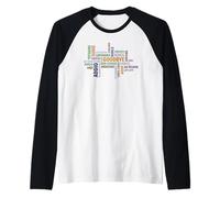 Goodbye Tea Shirt Multi Languages It's Not So Hard to Say Goodbye Raglan Baseball Tee