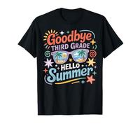 Goodbye Third Grade Hello Summer Tropical Vibes T-Shirt