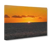 Goodbye to The Sun Canvas Print | Gallery Wrapped 30mm Frame Wall Art | 30x20 inches | Ready to Hang | Modern Still Life Picture | Living Room Bedroom Lounge Office