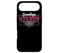 Goodbye Uterus hysterectomy uterus ovaries surgical Case for iPhone Air