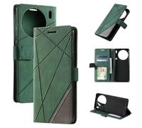 GoodcAcy Case for Vivo X90 Pro Plus 5G,Premium PU Leather Flip Wallet Case Cover with Magnetic Closure,Shockproof TPU,Kickstand,Card Slots,Protective Phone Case Cover,Green