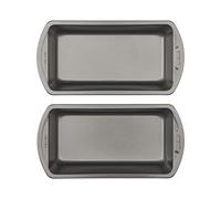 GoodCook Set of 2 Medium Non-Stick 8” x 4” Bread Loaf Pans - Loaf Bread Pan for Baking, Steel Bread Baking Supplies, Baking Pans for Meatloaf, Breads, Cakes, Brownies, Lasagnas, Casseroles